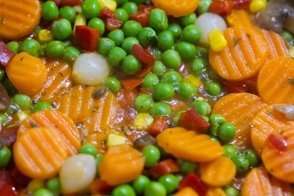 Frozen mixed vegetables